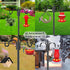92 Inch 1 Pack 3/4 Inch Hummingbird Gtongoko Double Shepherds Hook Bird Feeder Pole Thick Heavy Duty Garden Hooks