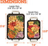 Camerons BBQ Grill Topper Grilling Pans, Set of 2, Non-Stick Barbecue Trays for Indoor Outdoor Use