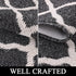 SHACOS Indoor Door Mat 24"x36" - Washable Non-Slip Entryway Rug, Dirt Trapper for Home, Garage, Kitchen, Laundry, Black