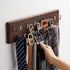 28 Closet, 4.25''Hx16''L Treehouse Belt Organizer Rack, Holds Over Large Belts, Sturdy Metal & Sturdy Wood Storage
