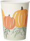 American Greetings 8-Count Plastic Party Cups, 16 oz, Pumpkin Thanksgiving Party Supplies
