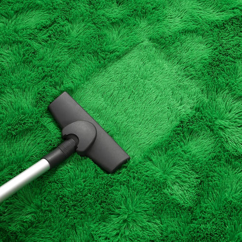 5x8 AROGAN Luxury Soft Shaggy Rug, Feet Bedroom Plush Area Carpet for Living Room, Green Fluffy Shag Rug for Kids