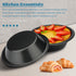 5 Inch Small Pie Pan, 4 Pack Nonstick Round Tins for Cake, Bread, and Meat Baking