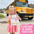 First Day of School Board, 10 Double-Sided First and Last Day Boards, 8x10 Rainbow Theme Photo Prop for Kids