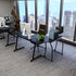 ZENY 58'' L-Shaped Gaming Desk Computer Corner Desk Reversible Table Home Office