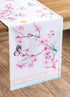 Maison d' Hermine Table Runner, 100% Cotton, 108 inches Long, Decorative for Home Kitchen Dining (Blossoms in Spring,
