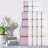 6Pcs 100% Set- 600GSM, 2Bath 2Hand 2Washcloths, Set CASA COPENHAGEN White Bay Egyptian Cotton Large Designer Towels