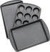 Wilton Perfect Results Non-Stick Baking Sheet, Muffin, and Oblong Pan Bakeware Set, 3-Piece