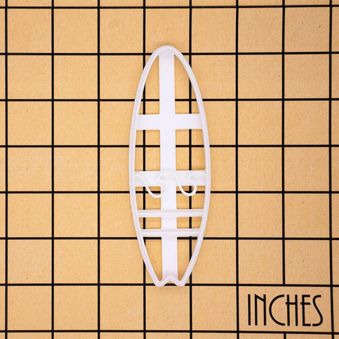 Surfboard Cookie Cutter - 1 Piece - Bakerlogy
