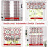 DriftAway Alexander Pattern Match Blackout Valances for Windows, 250GSM Geometric Moroccan 52 Inch by 14 Inch
