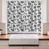 Ambesonne Movie Kitchen Curtains - Vintage Film Cinema Motion Camera Action Print, 2 Panel Set, 55" X 39"