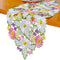 AMARED Spring Daisy Table Runners Embroidered Flowery Table Linen for Home Decoration 13