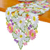 AMARED Spring Daisy Table Runners Embroidered Flowery Table Linen for Home Decoration 13