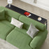 63 7.9 MAIDERN x Narrow Table Cover, Reversible Leather & Cork Console Table Mat, Long Slim Table Protector for Sofa