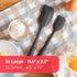 StarPack Basics Silicone Spatula Set (2 Small, 2 Large) - High Heat Resistant to 480°F, Non Stick Rubber