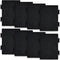 8 Pack Replacement Air Filters for Microwave Oven - Premium Activated Charcoal Filters Compatible with Whirlpool