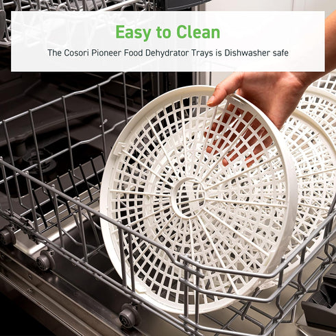 COSORI Food Dehydrator Accessories, 2 Pack for 5 Tray CFD-N051-W, BPA-Free