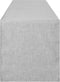 Winotic Table Runner 13 x 90 Inches Long, Cotton Linen Farmhouse Style Grey