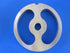 Size 12 Kidney Shaped Sausage Stuffing Plate for Hobart, LEM, Cabelas, Torrey Meat Grinders
