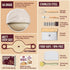 9" Set, Superbaking Sourdough Starter Kit, Round Banneton Bread Proofing Basket Sourdough Bread Baking Supplies