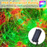 16FT 50 18 5 LED Solar Rope Lights, Colors with Timer, Modes, Waterproof Plug-in Remote Control Camping String Lights