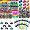 CZWXOXO 122PCS Monster Truck Party Favors Set, Jam Birthday Decorations Including Theme Slap