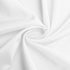sancua 60 Inch Round Tablecloth - Water Resistant Washable Polyester Table Cover for Dining, Buffet Parties, White