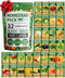 32 Heirloom Vegetable and Fruit Seeds for Planting - 16,000+ Seeds |
