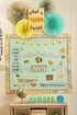Teacher Travel The Map Hanging Paper Fans, TCR77034