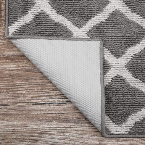SHACOS Indoor Door Mat 18"x29", Non Slip Rubber Backing Indoor Entrance Rug Washable Absorb Dirt Floor Mats