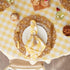 DII Checkered Napkin Set, 100% Cotton, Machine Washable, 20x20, Yellow, 6 Piece