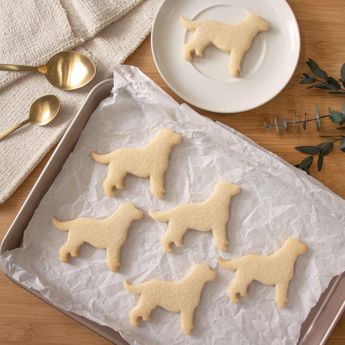 Bakerlogy Set of 2 Labrador Retriever Cookie Cutters (Body & Face), 2 Pieces