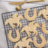 Set of 2 Jockey Cookie Cutters, Designs: Jockey and Horse Shoe, 2 Pieces - Bakerlogy
