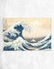 The Great Wave off Kanagawa by Katsushika Hokusai Poster Print, 24in Tall X 36in Wide