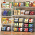 Sonyabecca 4-Pack Stackable Canned Food Organizer with Handles for Kitchen, Soda Can Organizer for Pantry Shelves, Wire