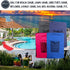 36"x24"x6") 420D NAVY BLUE (Large Beach Chair Bag. For Tent, Camping Mattress, Recliner, Dog Bed, Director & Lounge