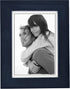 Malden International Designs 672-57 Classic Wood Picture Frame, 5x7, Blue