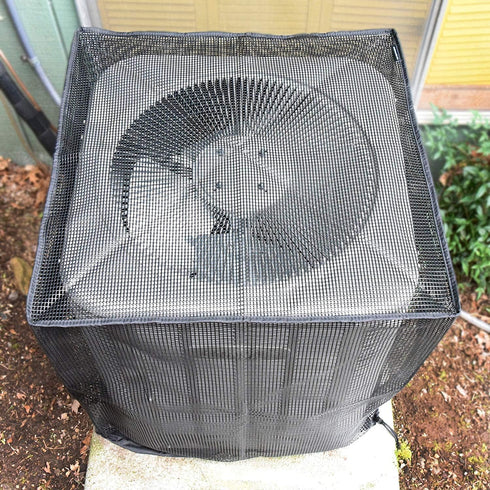 Sturdy Covers Full Mesh Air Conditioner Cover, AC Defender for Outdoor Protection