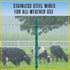 1026 (3366 Houseables Electric Fence Wire, Hot Wire Fence, Electric Fencing, Livestock Fencing, Electrical Polywire