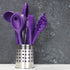Chef Craft Premium Purple Silicone Cooking Ladle, 11.25 inch