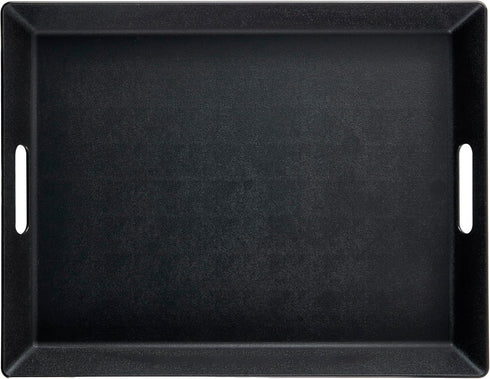 GET RST-1522-BK 15" 20", G.E.T. Non-Skid Ottoman / Coffee Table Serving Tray, x Black