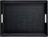 GET RST-1522-BK 15" 20", G.E.T. Non-Skid Ottoman / Coffee Table Serving Tray, x Black