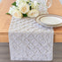 The White Petals Natural Oatmeal Dresser Scarf Table Runners, 14x36 inch, Pack of 1, Fabric Lined for Home, Kitchen,