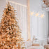 9.85'' 3D Smart Christmas Star Tree Topper Lighted Plug in, Outdoor Foldable Lightweight Moravian Star Tree Topper