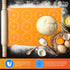 Kitchen + Home Silicone Baking Mats Set of 2, Non-stick, BPA Free Food Grade Liners for Half-Size Cookie Sheet