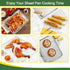 E-far Baking Sheet with Cooling Rack Set, 3 Pans + 3 Racks, Stainless Steel Cookie Sheets for Oven