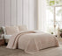 Beatrice Home Fashions Standard Sham - Channel Chenille in Blush