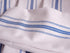 KAF Home Classic Farmhouse Stripe Kitchen Towels, Set of 12 Pure Cotton Dish Towels, Blue