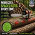16" THE MINGO Ultimate Firewood Measuring Tool - Chainsaw Fire wood Marking Tool With Marking Wheels - Log Paint Marker