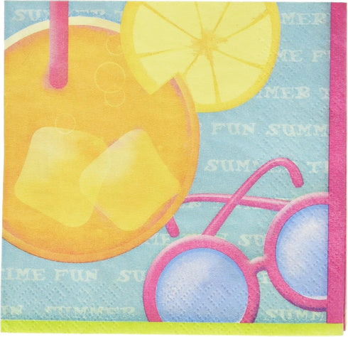 Pool Party Beverage Napkins, 16ct